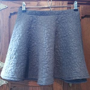 Cecico Quilted Mini Skirt